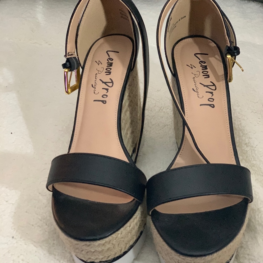 Size 8 espadrille wedges